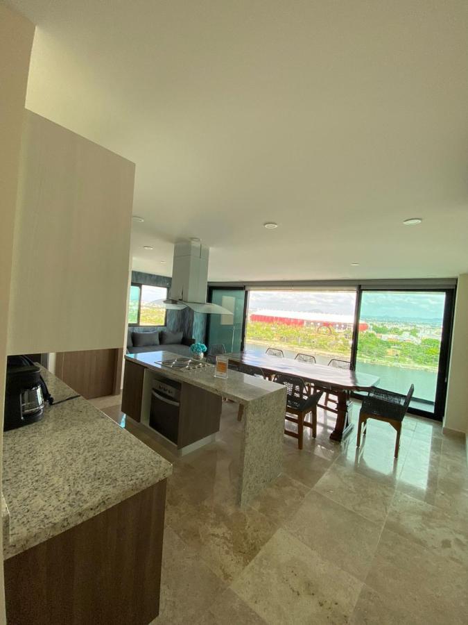 Departamento en el malecón, Torre Central 102 Mazatlán Exterior foto