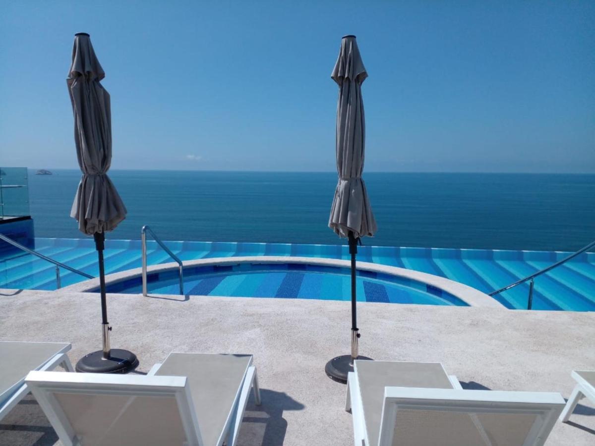 Departamento en el malecón, Torre Central 102 Mazatlán Exterior foto