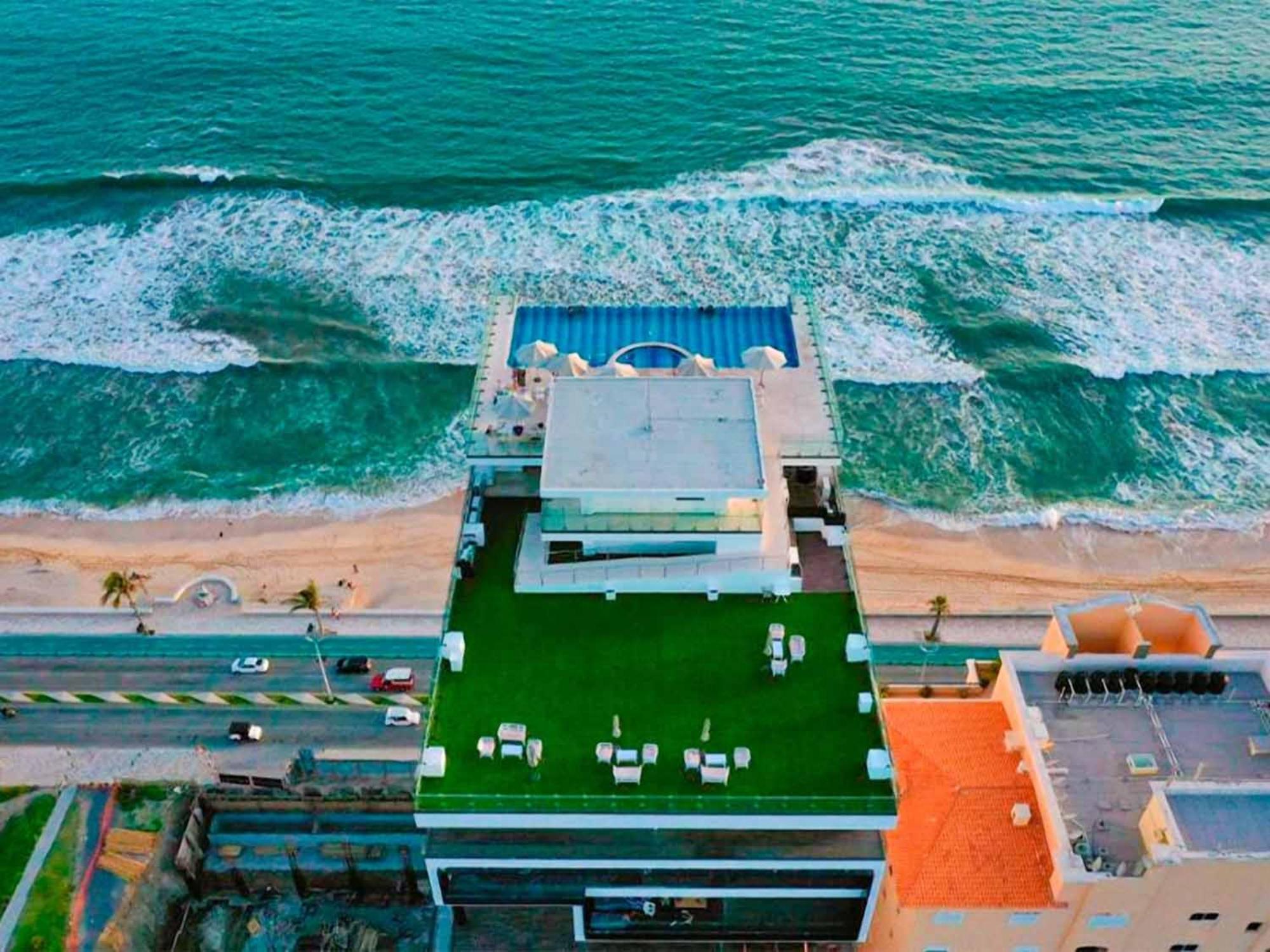 Departamento en el malecón, Torre Central 102 Mazatlán Exterior foto